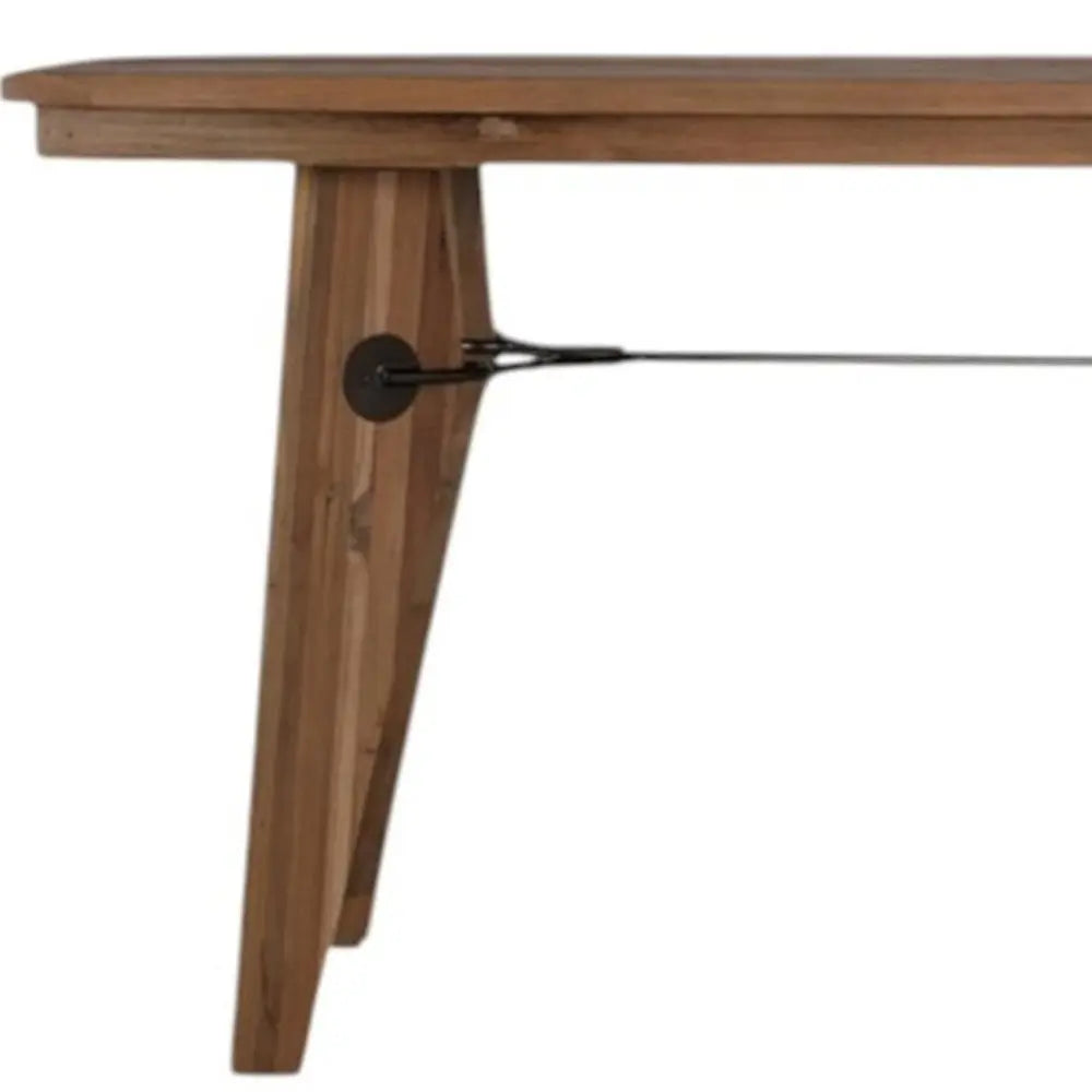 63" Natural Reclaimed Wood Writing Desk - NOBLE HOME INTERIORS