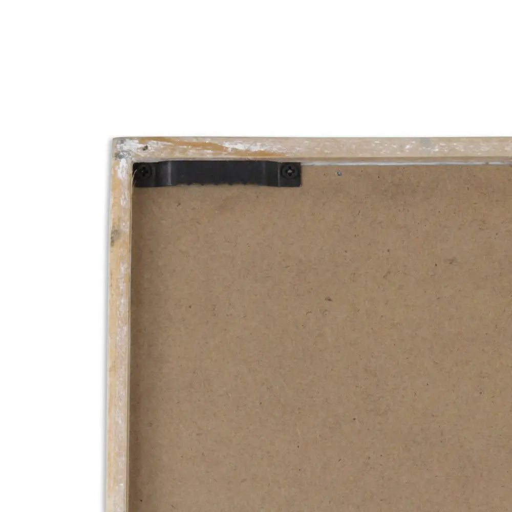 32" X 12" Natural White And Lavender Floral Wood Framed Art HomeRoots