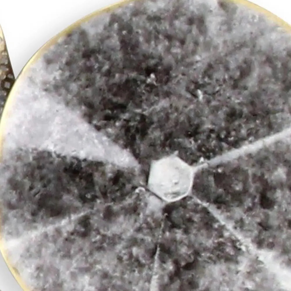 24" X 44" Aqua Charcoal And Silver Abstract Metal Round Discs Hanging Dimensional Sculpture HomeRoots