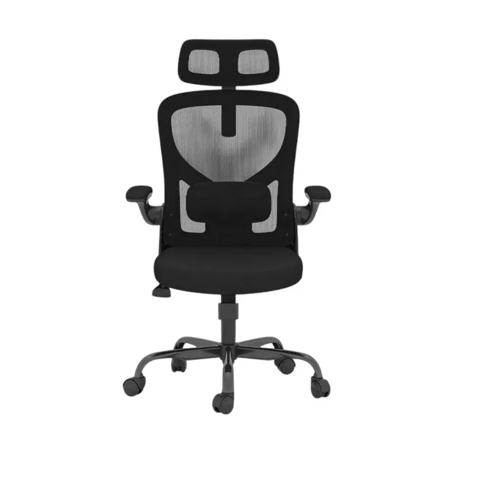 Black Adjustable Height Swivel Rolling Office Chair - NOVA HOME FURNITURE