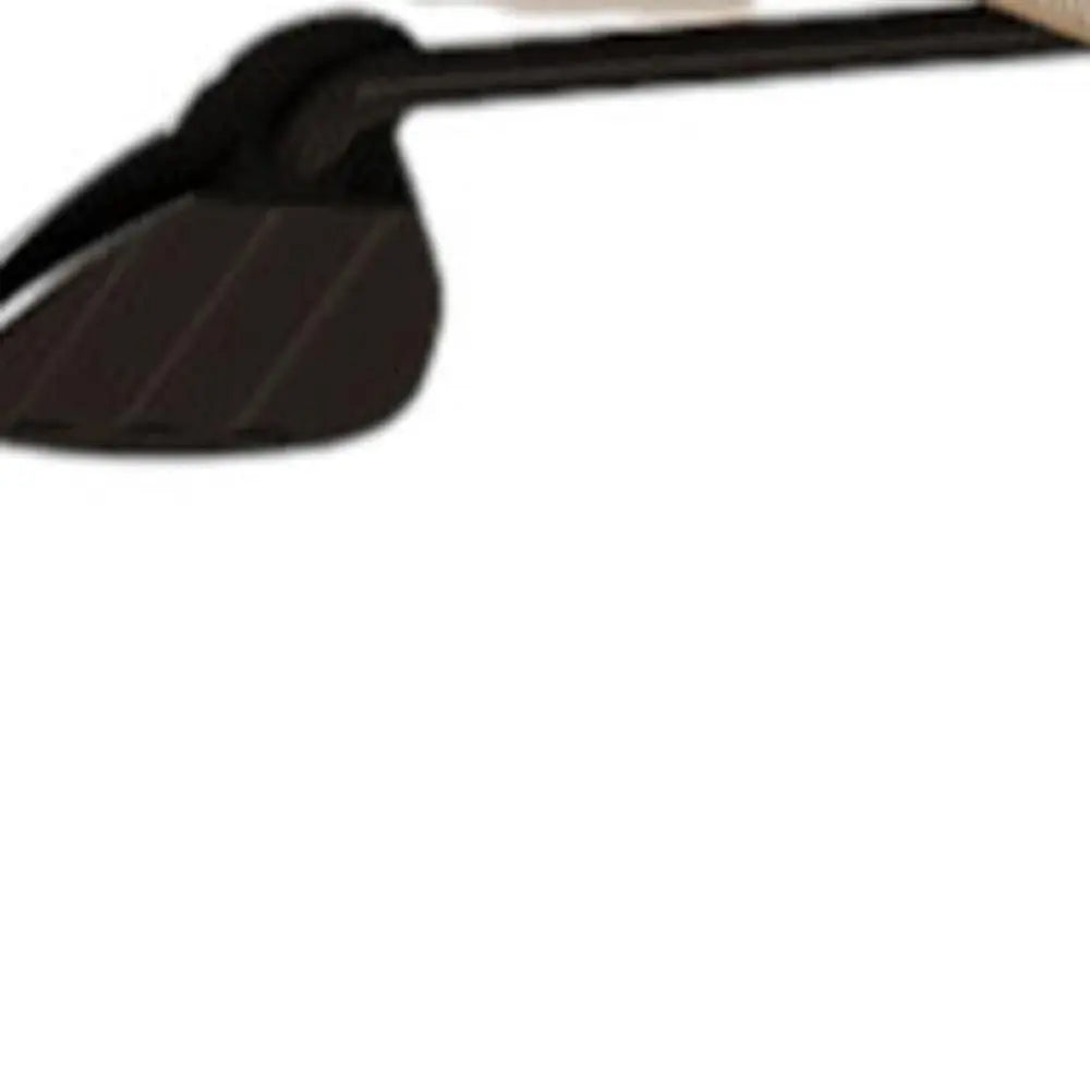 Beige White and Black Adjustable Height Swivel Rolling Office Chair - NOVA HOME FURNITURE