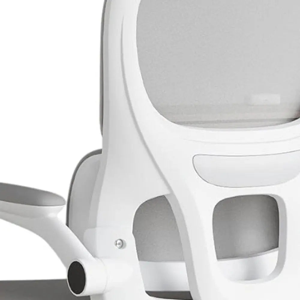 Gray Adjustable Height Swivel Rolling Gaming Chair - NOVA HOME FURNITURE