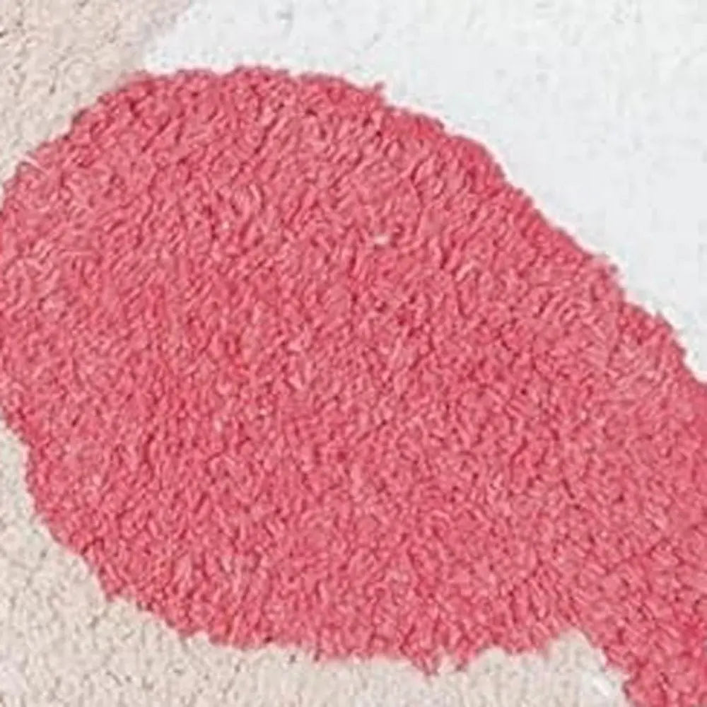 32" Pink And White Cotton Flamingo Bath Rug HomeRoots