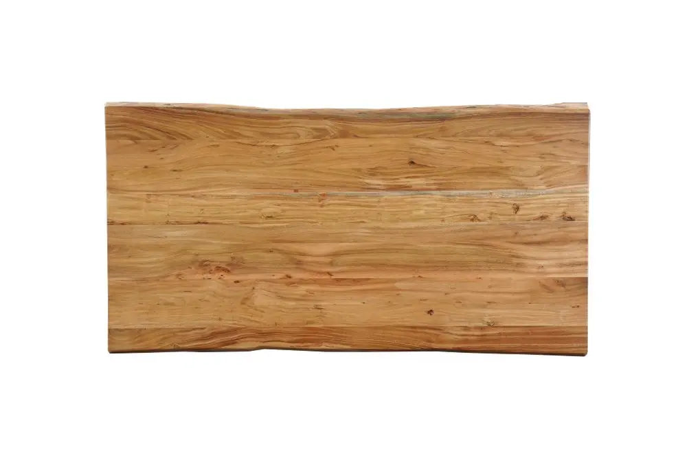 Nine Piece Brown Solid Wood Dining Set with Eight Chairs - NOVA HOME FURNITURE