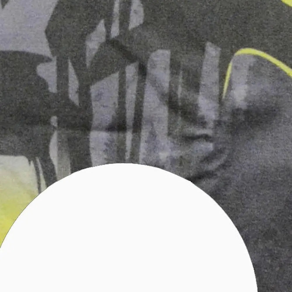 73" X 44" Black Gray And Yellow Halloween Canvas Hanging Tapestry HomeRoots