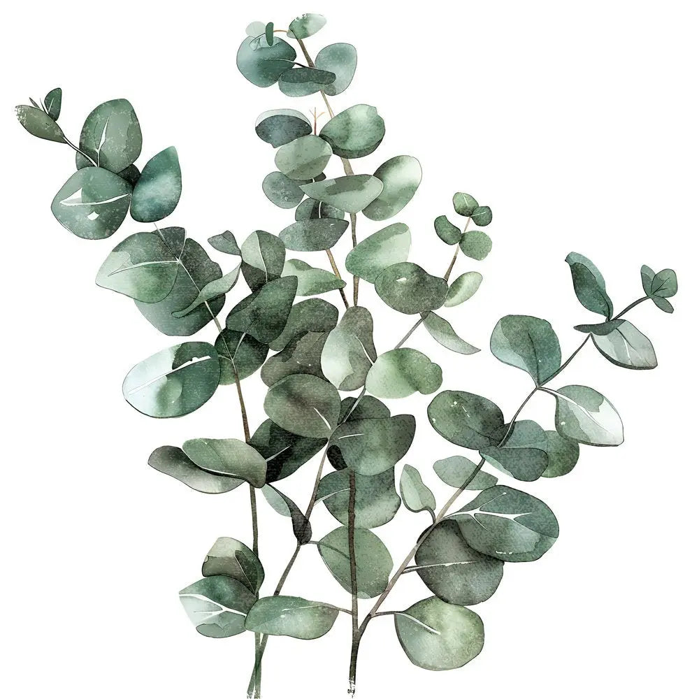 12" X 12" White And Green Floral Canvas Square Hanging Wall Decor HomeRoots