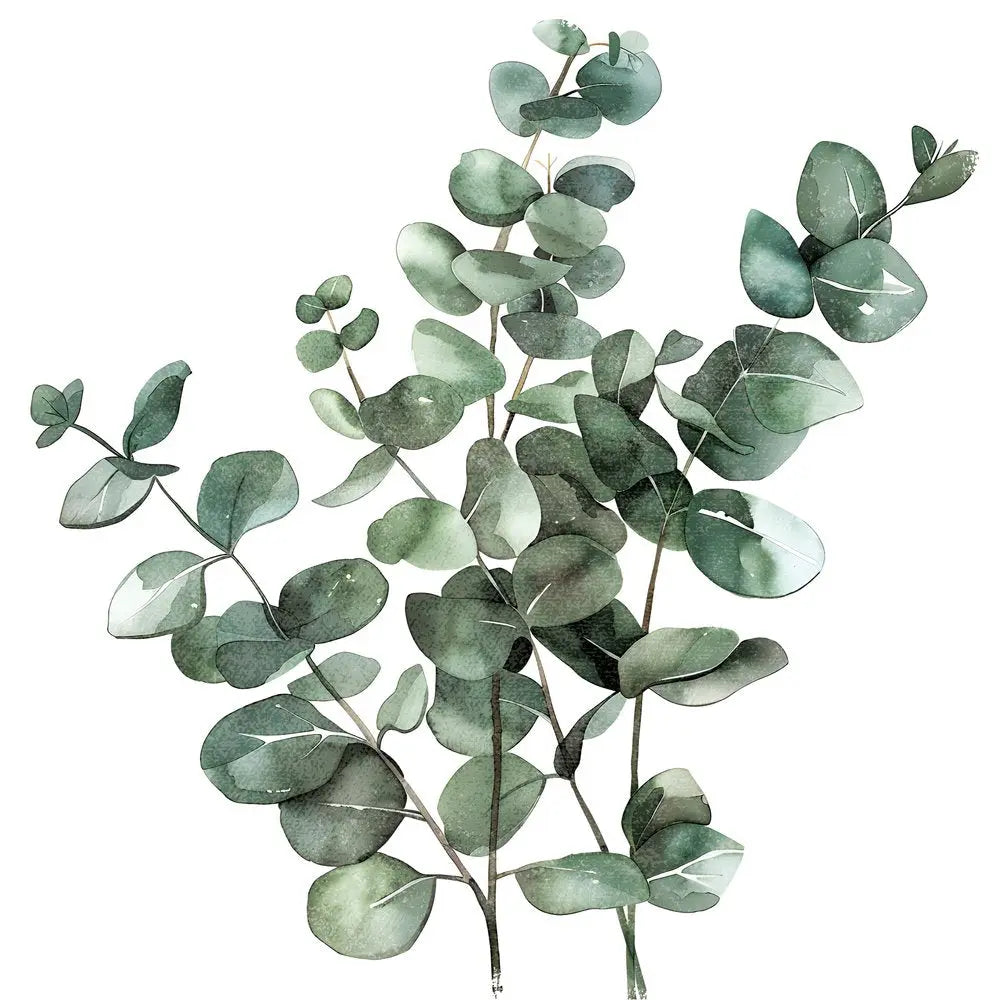 12" X 12" White And Green Floral Canvas Square Hanging Wall Decor HomeRoots