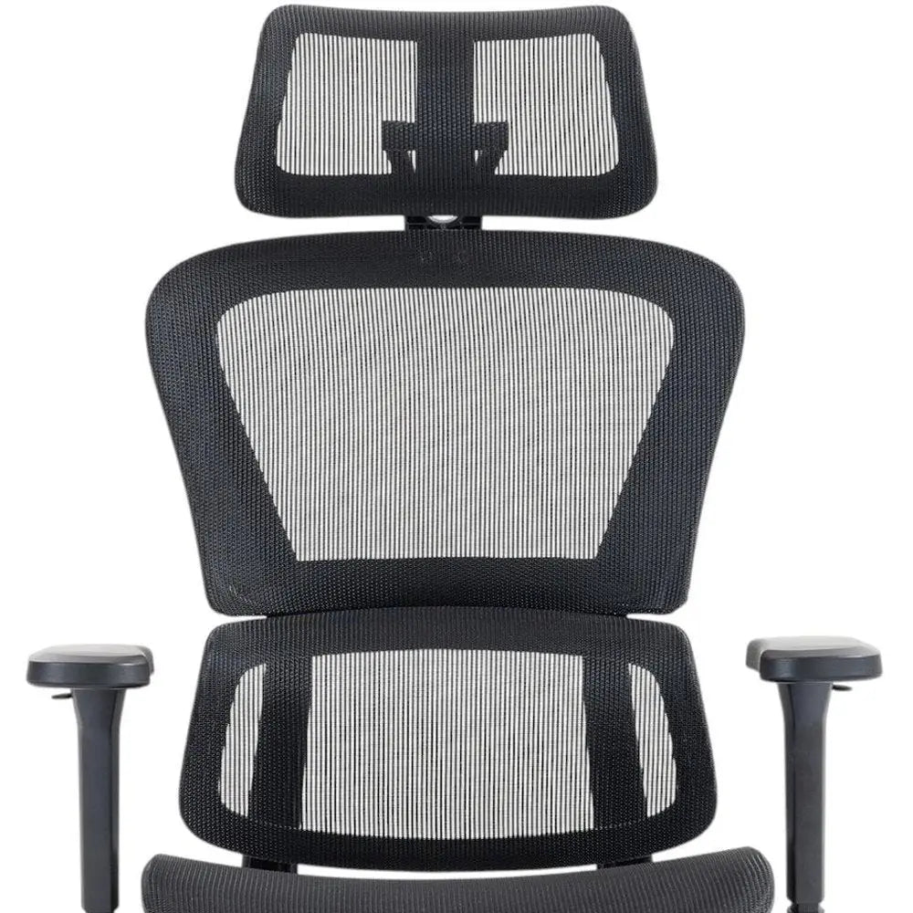 Set of Two Black Adjustable Height Swivel Rolling Office Chair HomeRoots