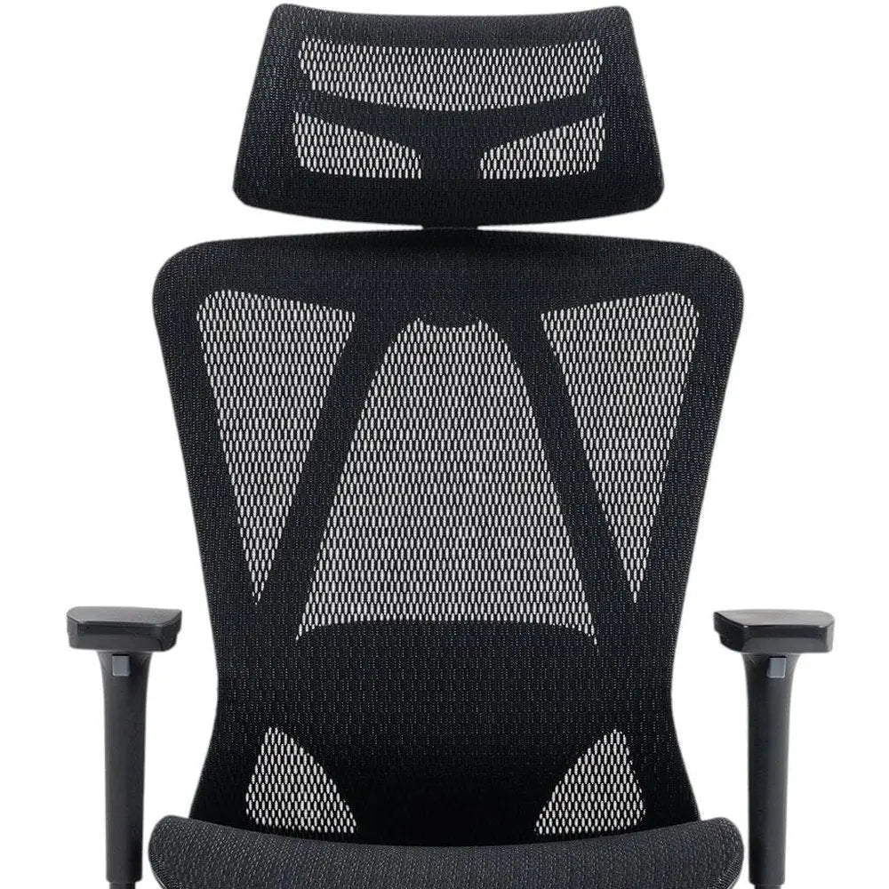 Black Adjustable Height Swivel Rolling Office Chair HomeRoots