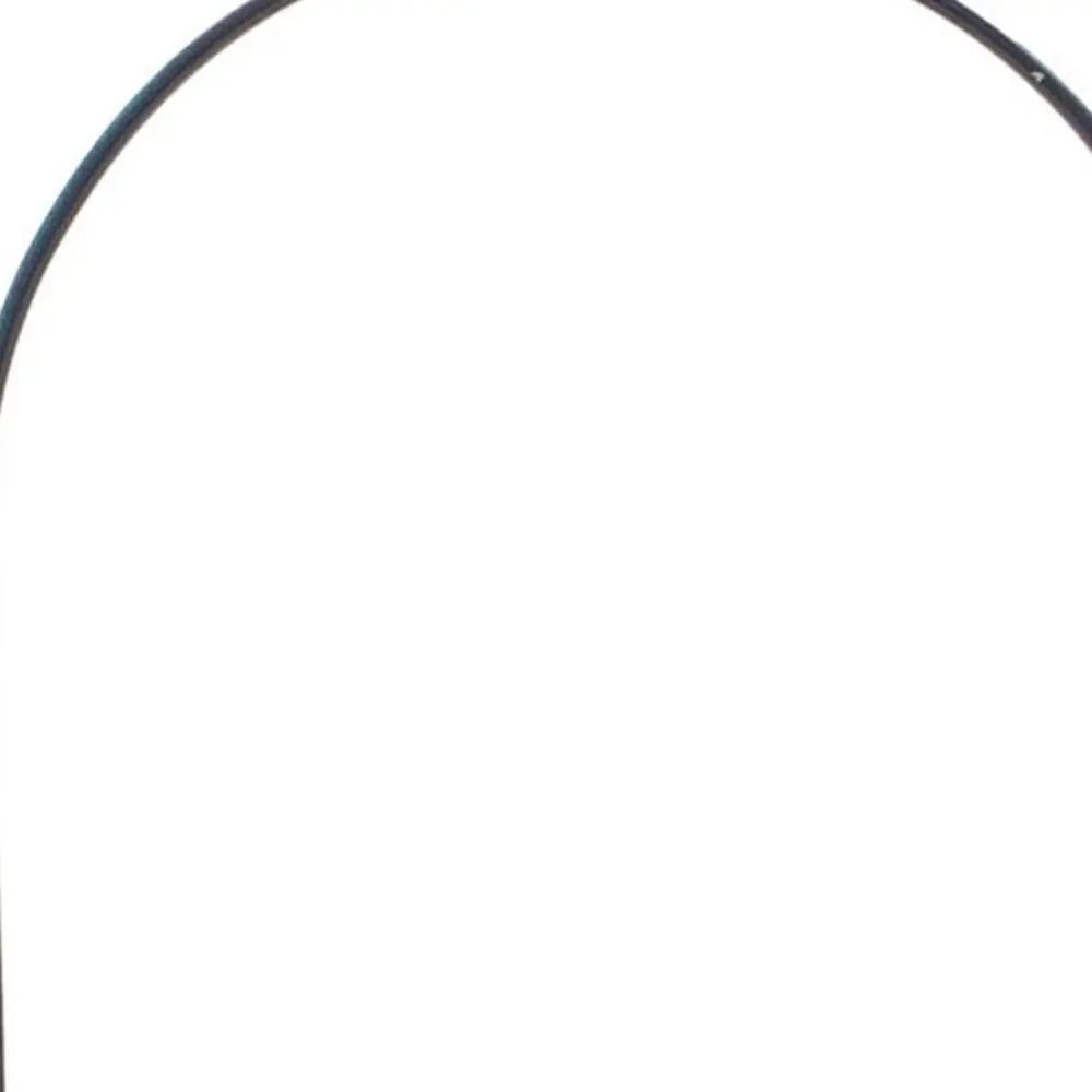 10" Blue Abstract Iron Tabletop Pillar Candle Holder HomeRoots