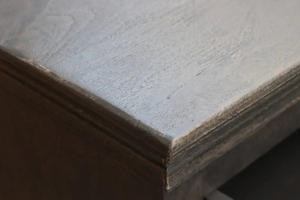 64" Brown Distressed Solid and Reclaimed Wood Seven Drawer Double Dresser - NOBLE HOME INTERIORS