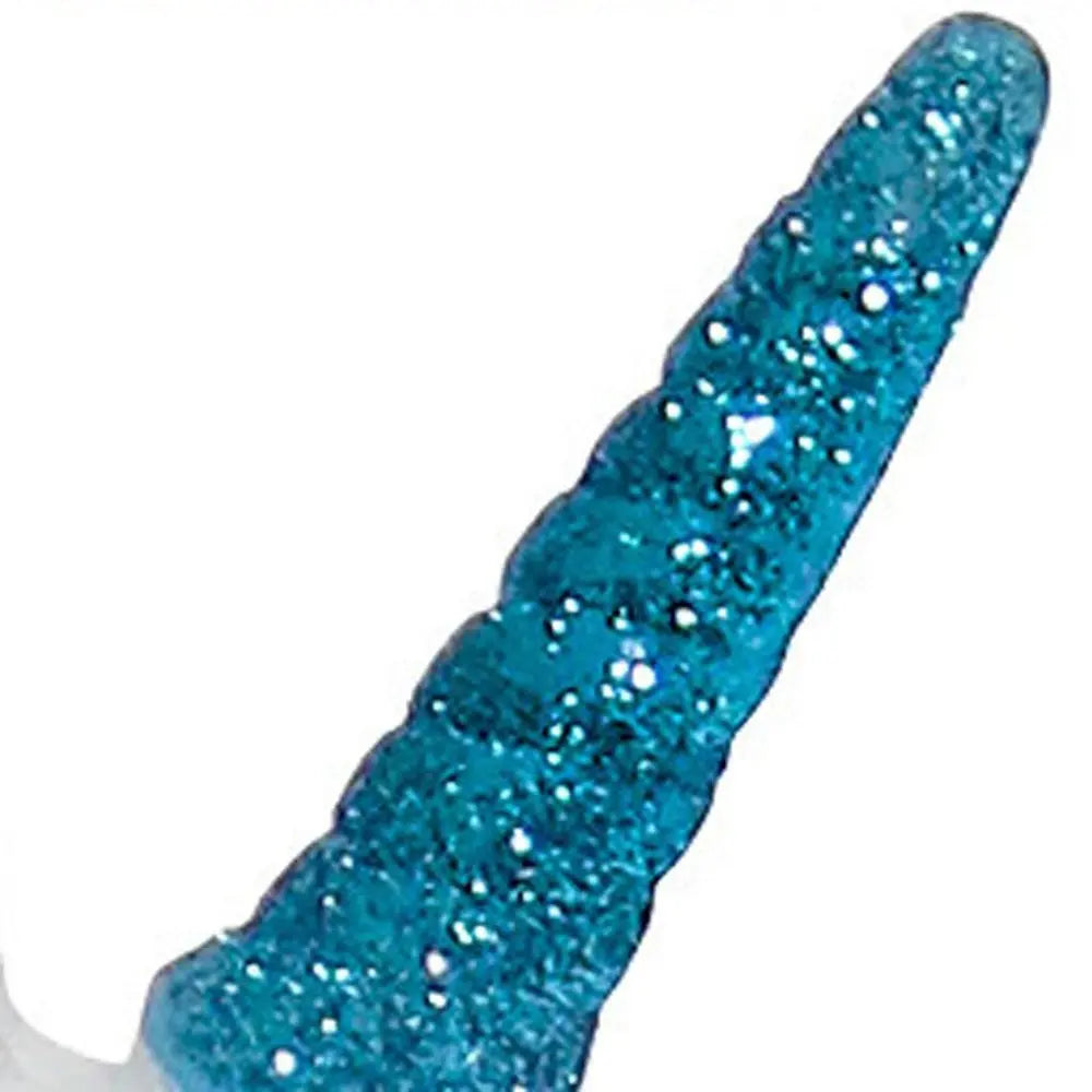 16" White And Blue Novelty Table Lamp With White Drum Shade HomeRoots