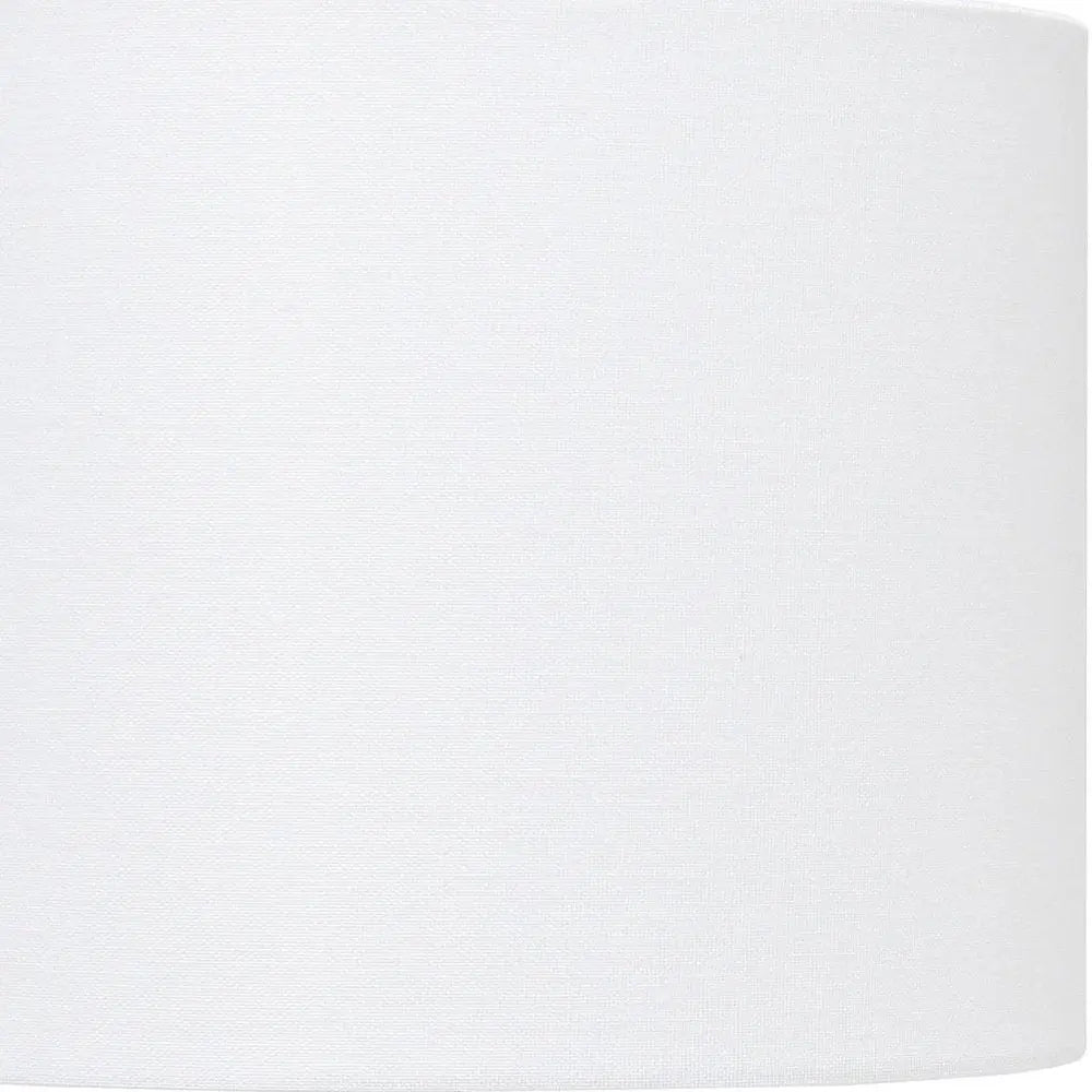 19" Off White Novelty Table Lamp With White Drum Shade HomeRoots