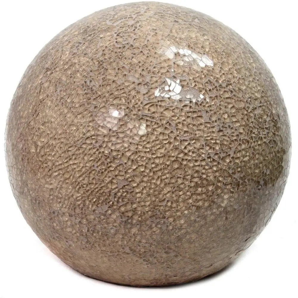 8" Champagne Globe Table Lamp HomeRoots