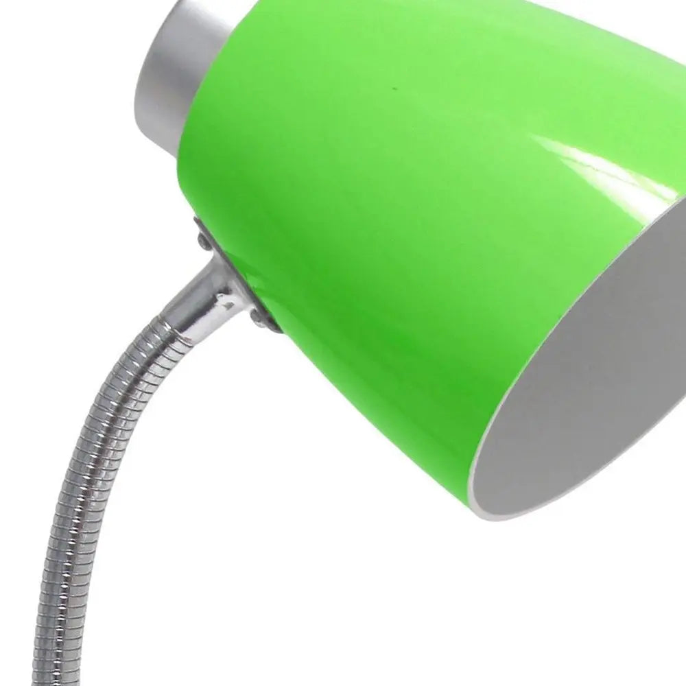 19" Green Swing Arm Table Lamp HomeRoots