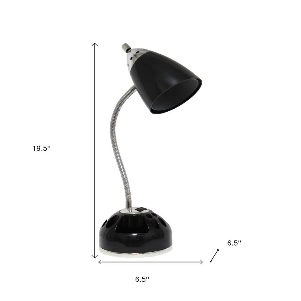 20" Black Table Lamp HomeRoots