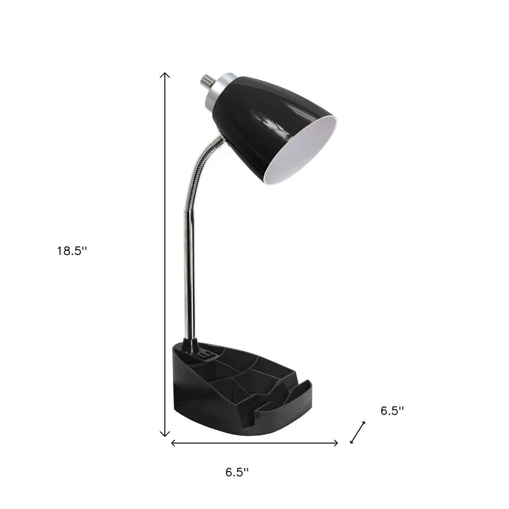19" Black Table Lamp HomeRoots