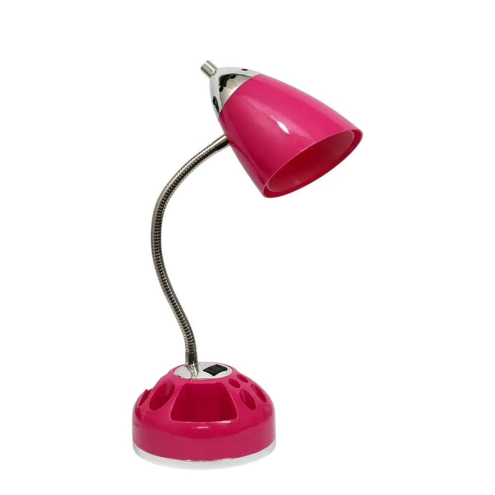 20" Pink Swing Arm Table Lamp HomeRoots