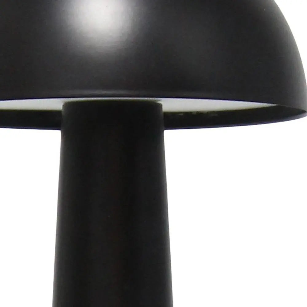 9" Black Metal Lighthouse Table Lamp HomeRoots