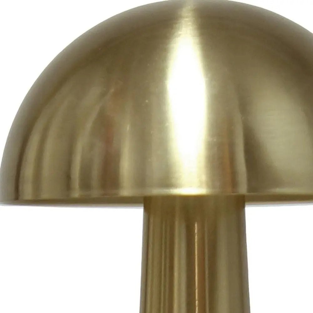 9" Gold Metal Lighthouse Table Lamp HomeRoots