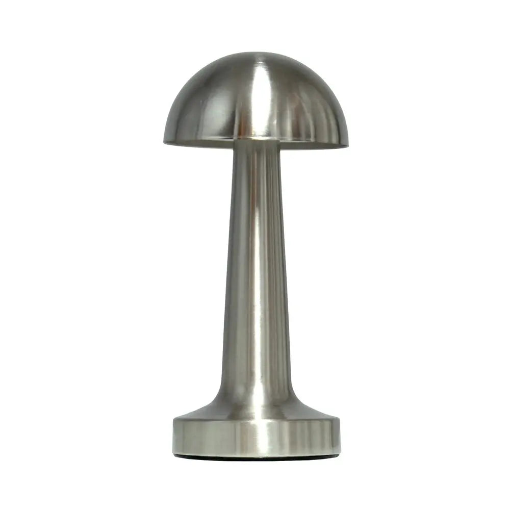 9" Silver Metal Lighthouse Table Lamp HomeRoots