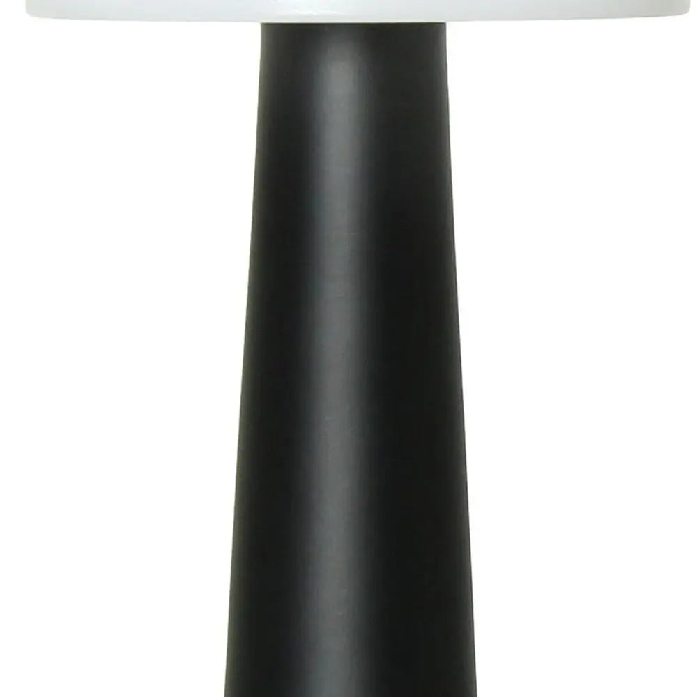 9" Black Metal Lighthouse Table Lamp HomeRoots