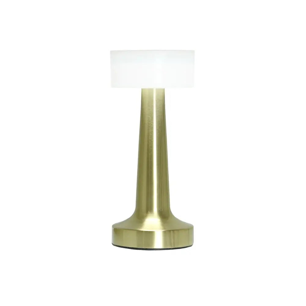 9" Gold Metal Lighthouse Table Lamp HomeRoots