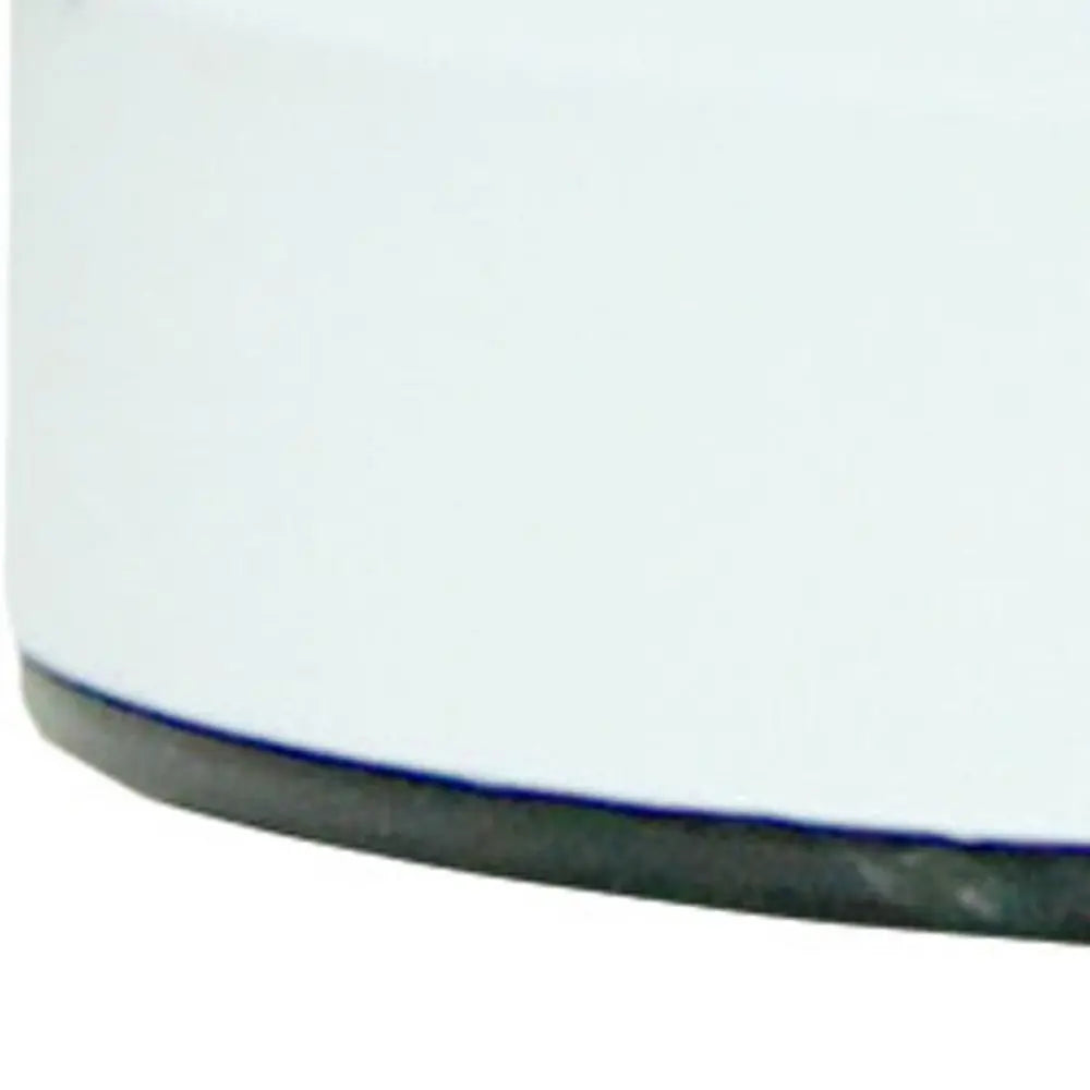 9" White Metal Lighthouse Table Lamp HomeRoots