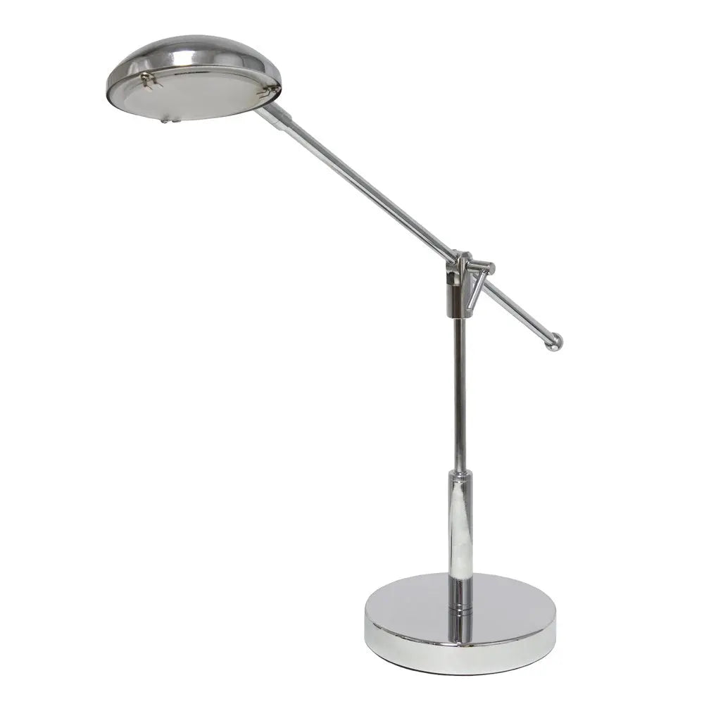 21" Silver Metal Table Lamp HomeRoots