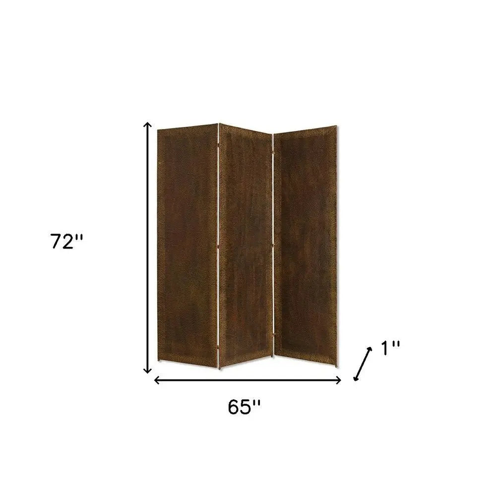 65" X 72" Bronze Wood Forger Screen - NOBLE HOME INTERIORS
