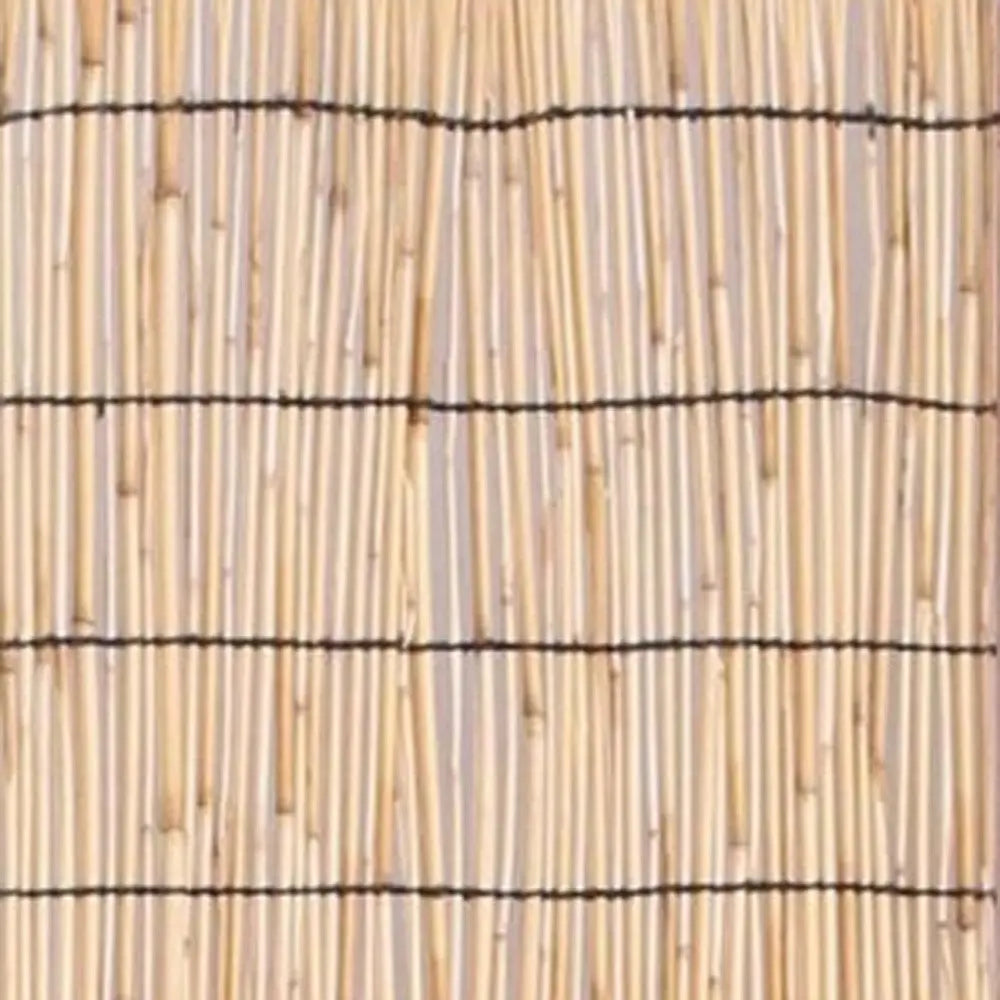 67" White and Natural Manufactured Wood Folding Three Panel Screen Room Divider - NOBLE HOME INTERIORS