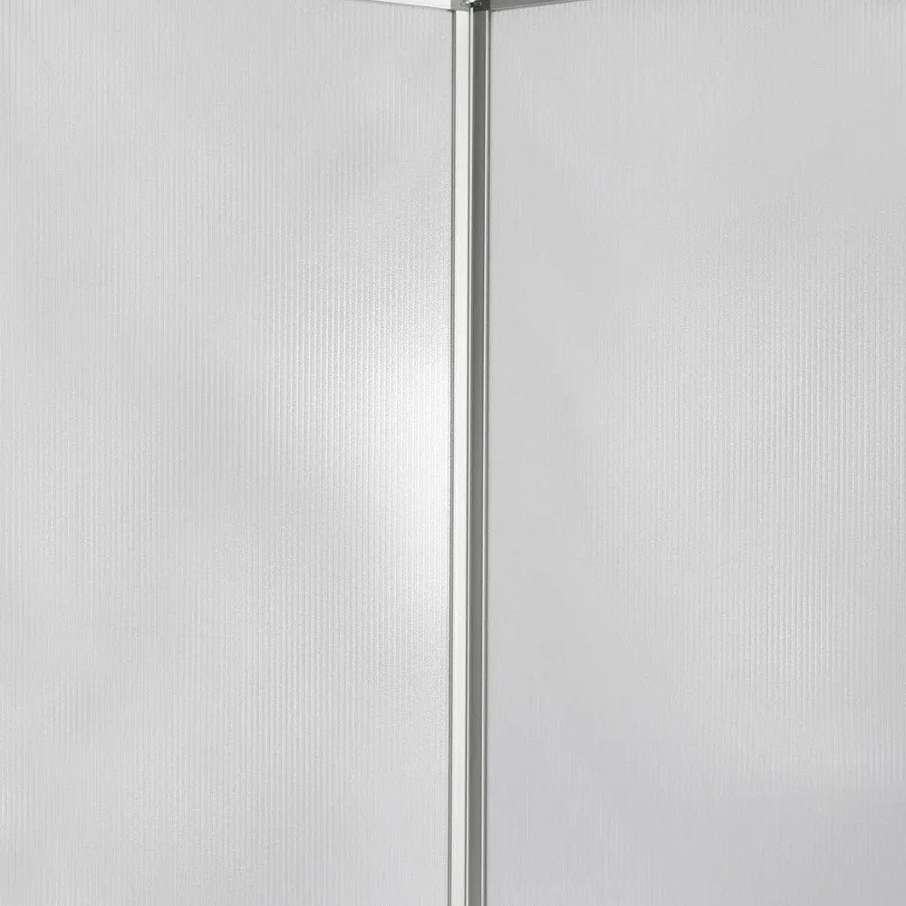 71" White Iron Folding Three Panel Screen Room Divider - NOBLE HOME INTERIORS