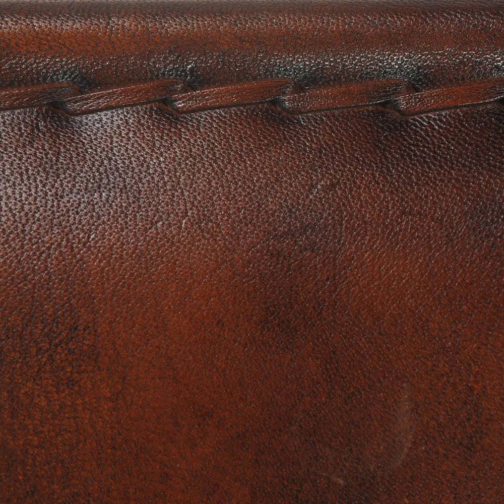 Brown and Black Fabric and Metal Free Form Solid Furniture Set HomeRoots