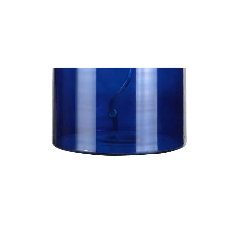 24" Clear Novelty Table Lamp LED With Drum Shade HomeRoots