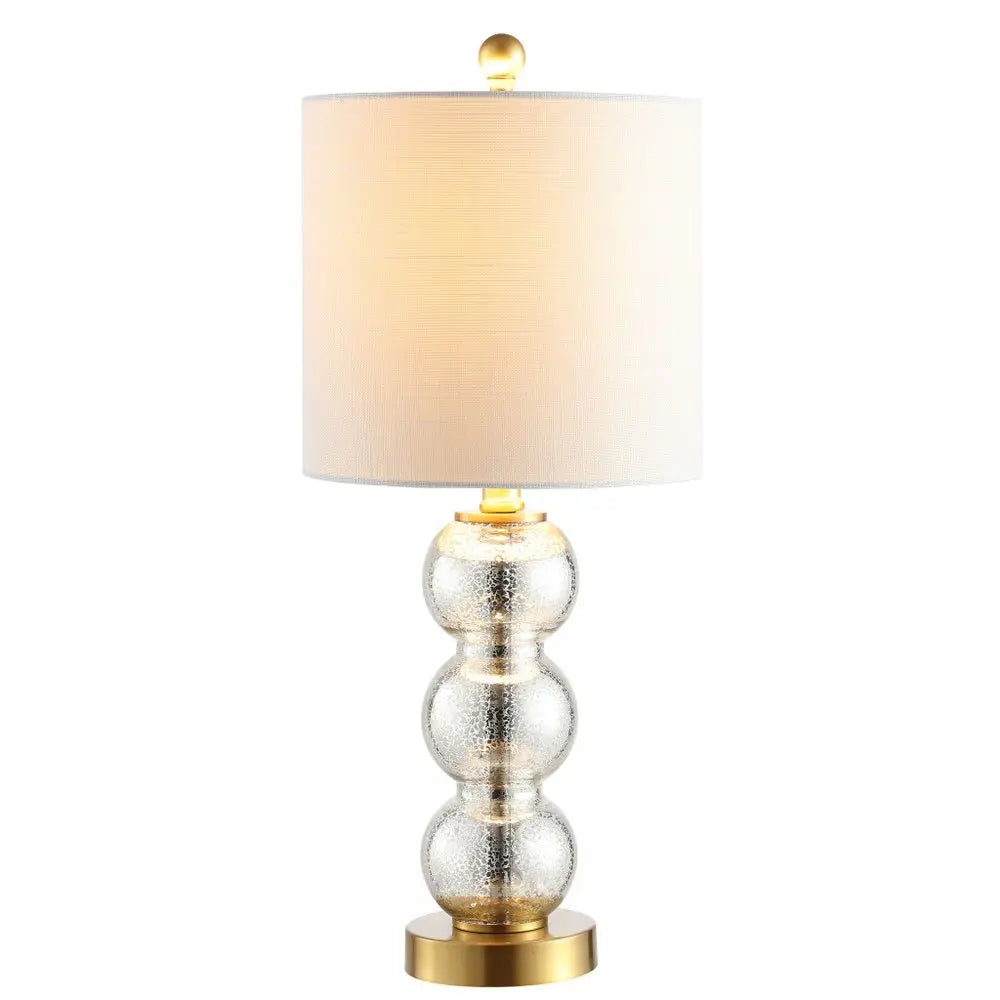 21" Gold Novelty Table Lamp LED With Globe Shade HomeRoots