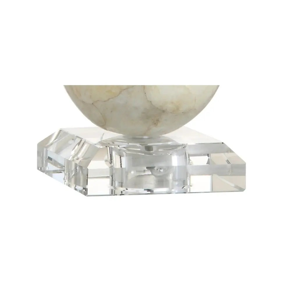 19" Clear Novelty Table Lamp LED With Globe Shade HomeRoots