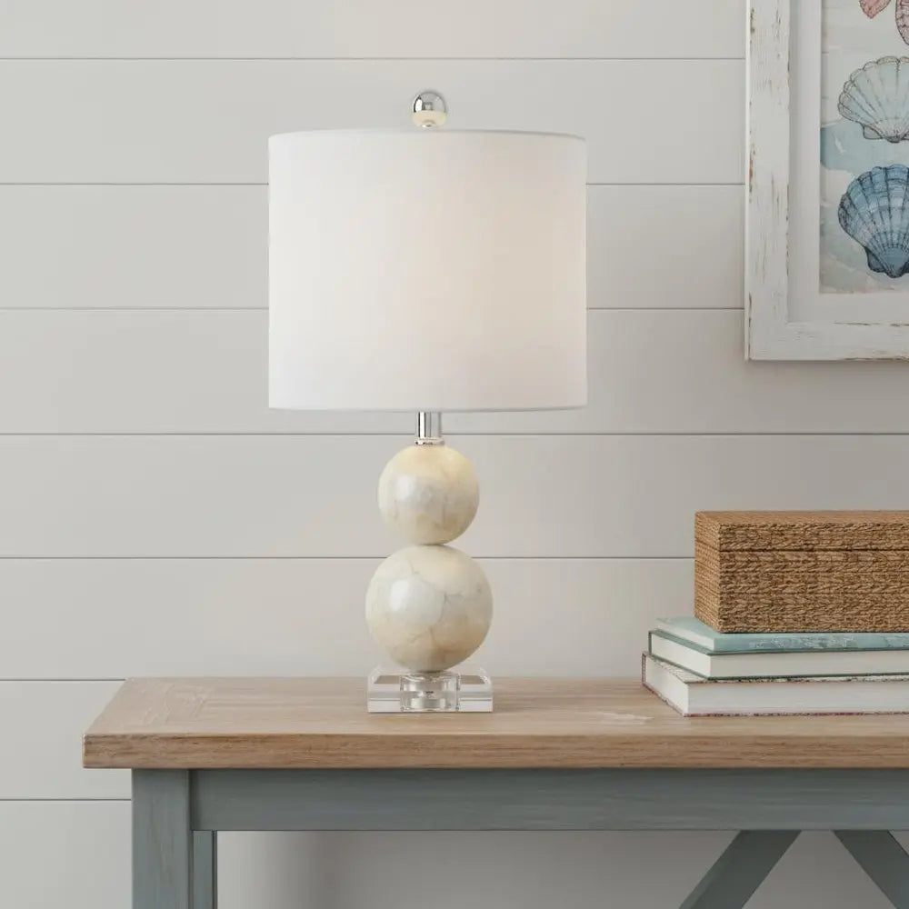 19" Clear Novelty Table Lamp LED With Globe Shade HomeRoots