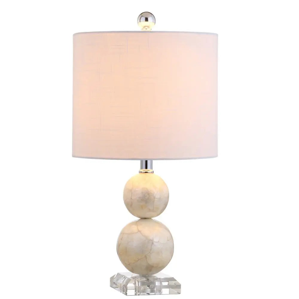19" Clear Novelty Table Lamp LED With Globe Shade HomeRoots