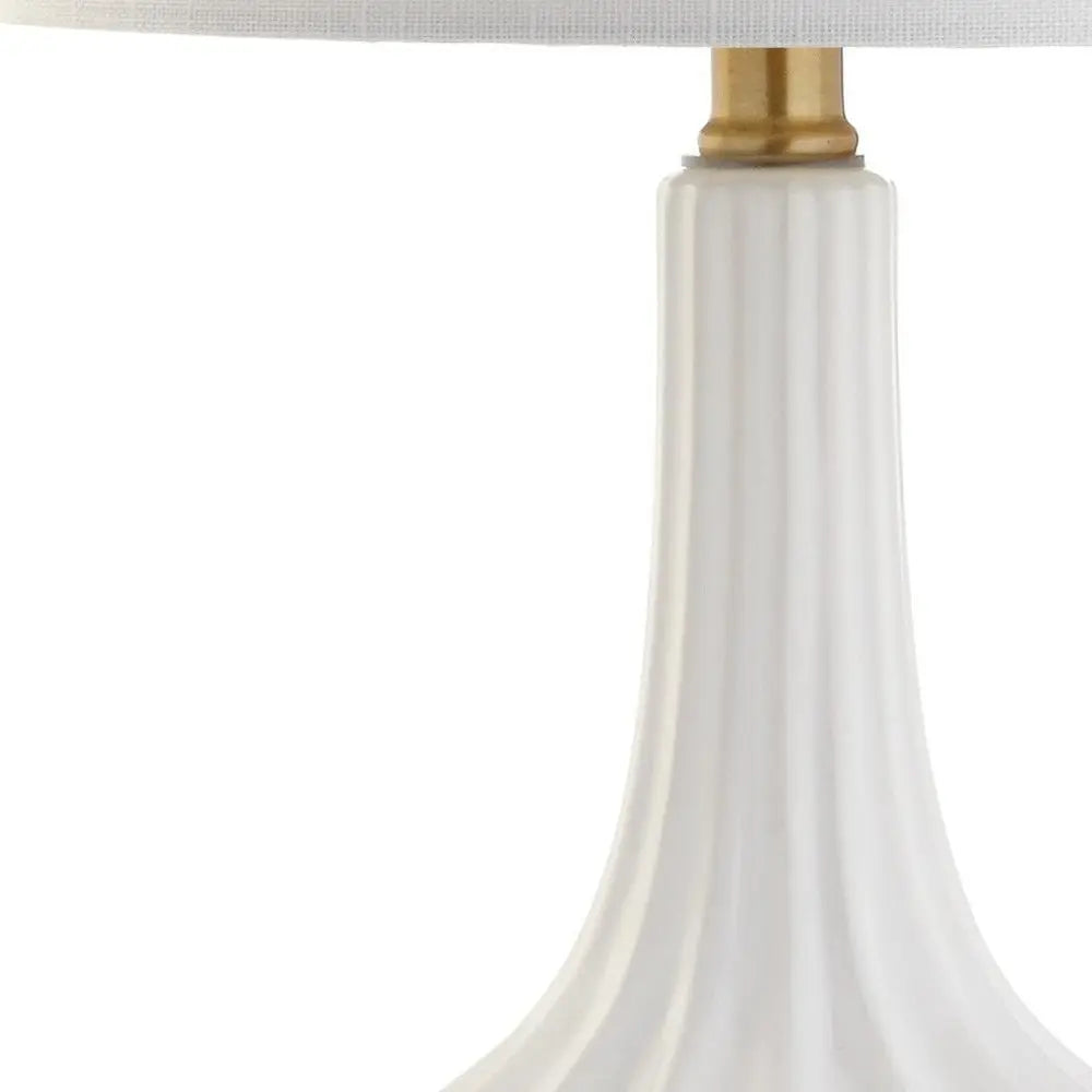 22" Gold Novelty Desk Lamp LED With Globe Shade HomeRoots