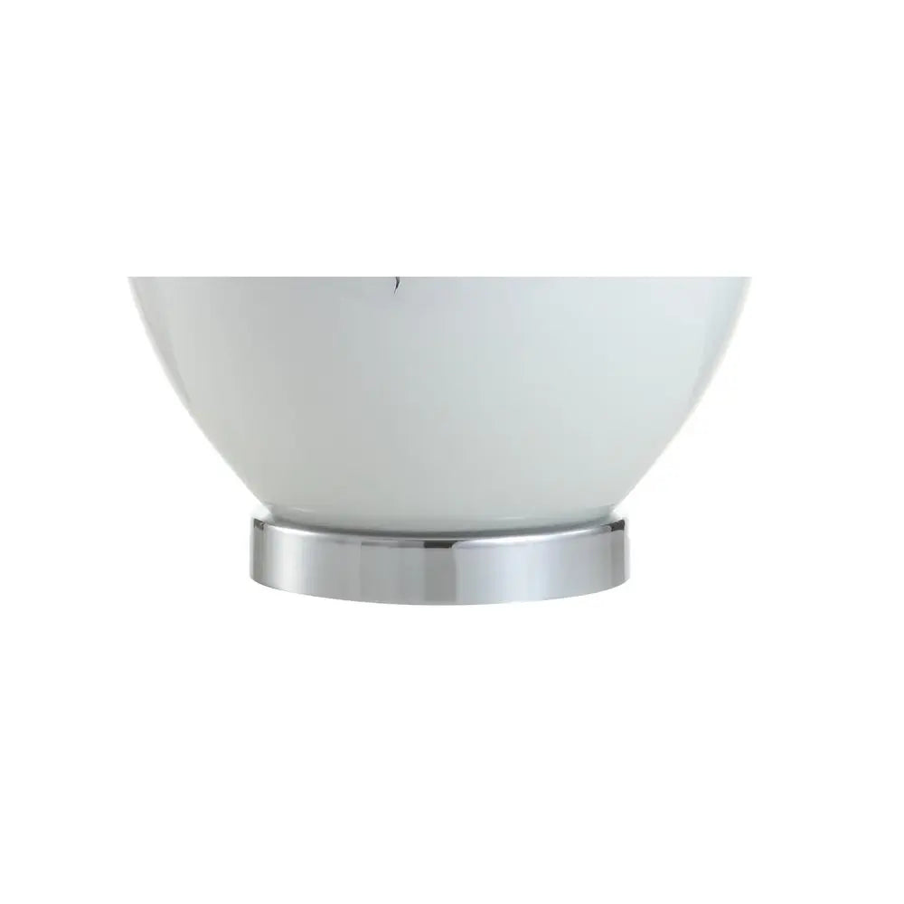 27" Silver Novelty Table Lamp LED With Globe Shade HomeRoots