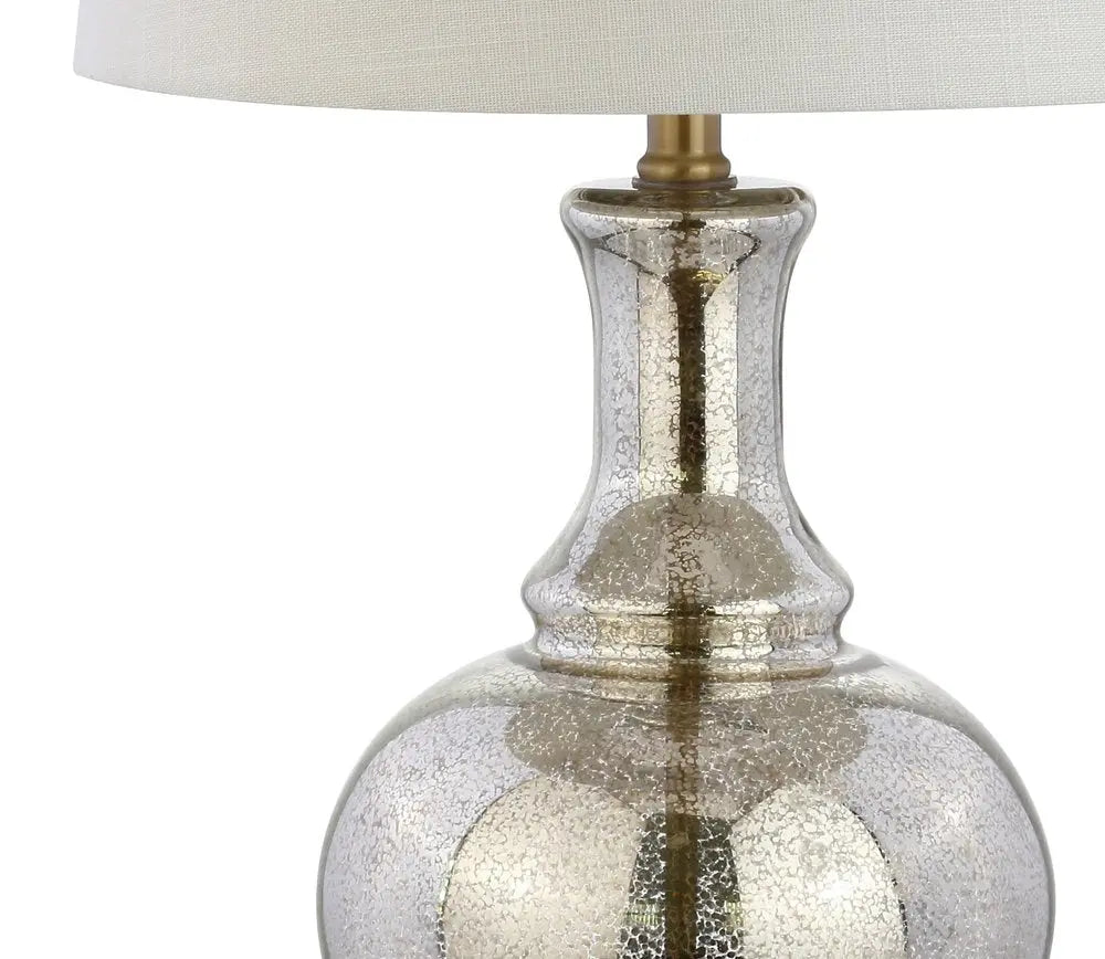 Set of Two 25" Gold Novelty Table Lamps LED With Drum Shades - NOVA HOME FURNITURE