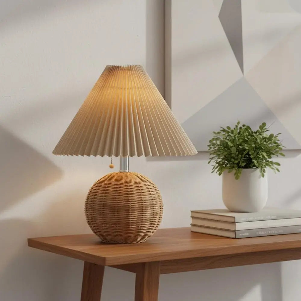 17" Clear Round Table Lamp LED With Empire Shade HomeRoots