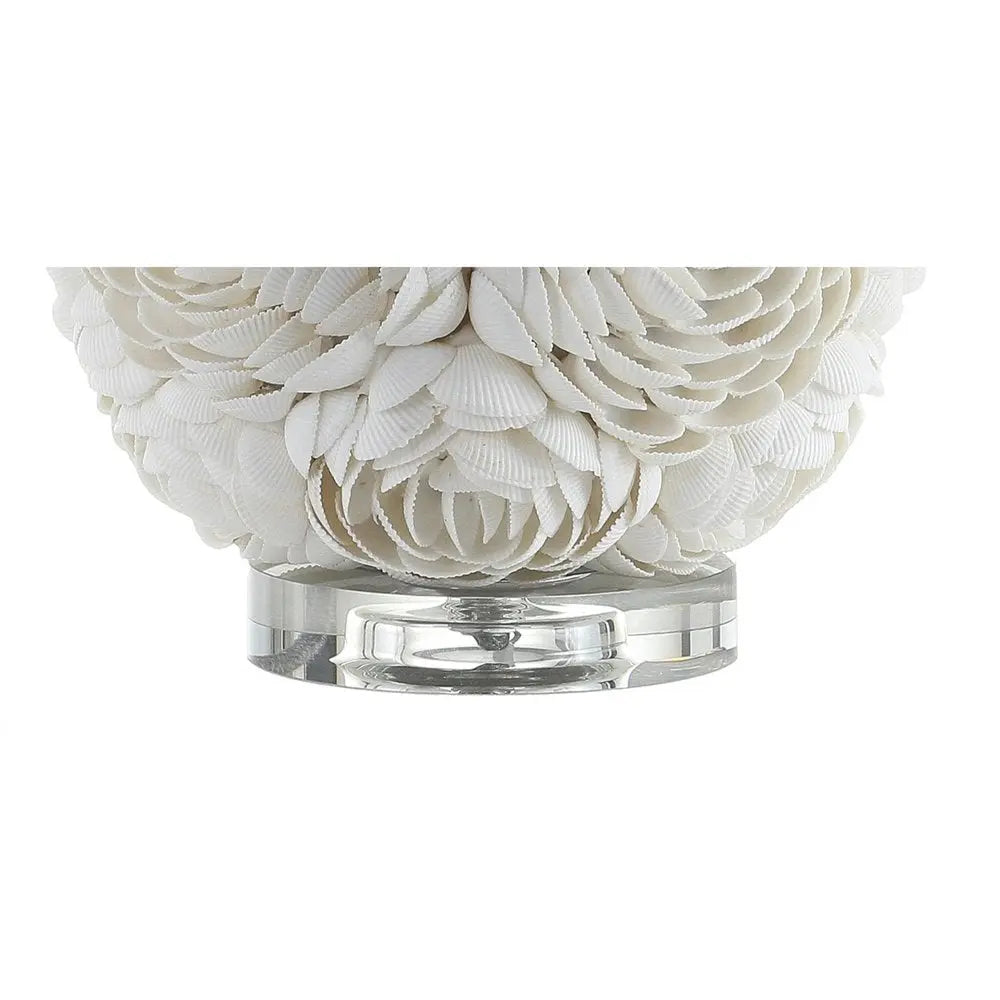 24" Clear Novelty Table Lamp LED With Drum Shade HomeRoots