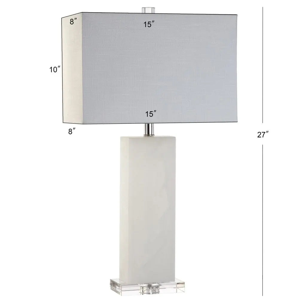 27" Clear Novelty Table Lamp LED With Shade HomeRoots