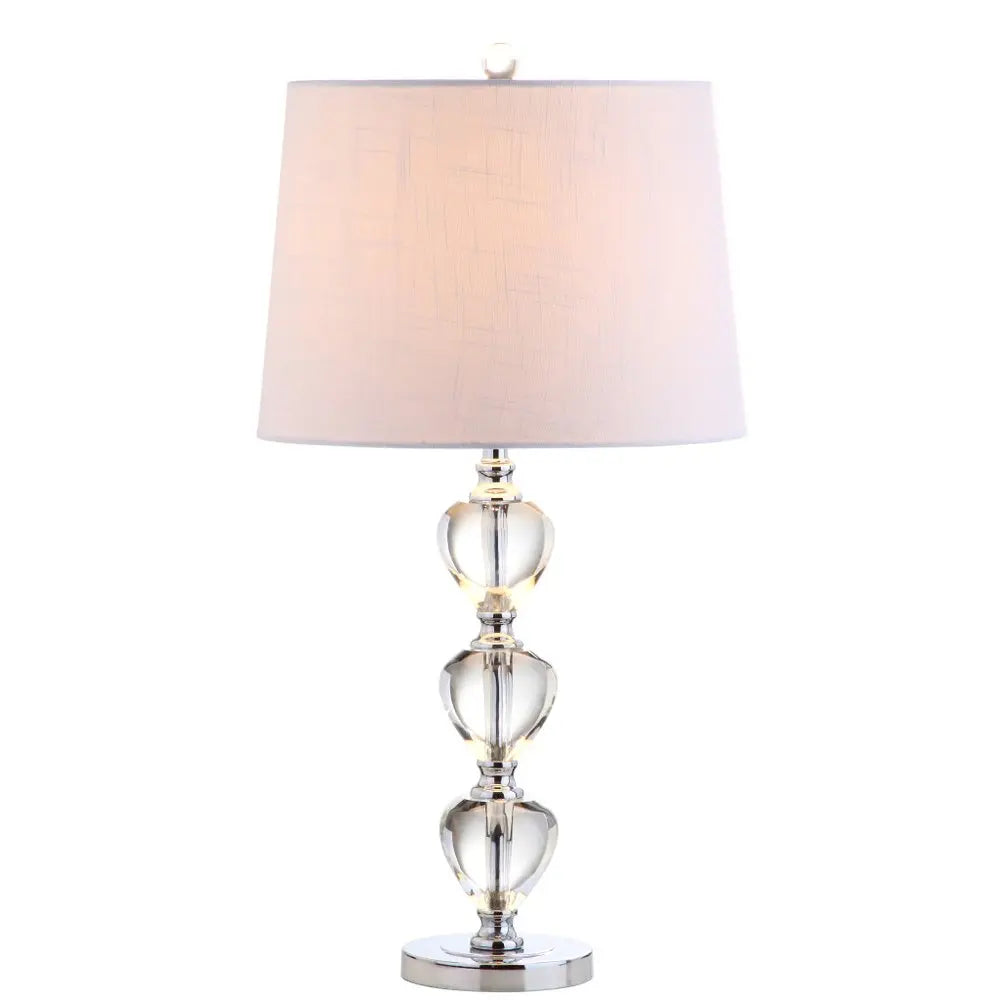 27" Silver Novelty Table Lamp LED With Drum Shade HomeRoots