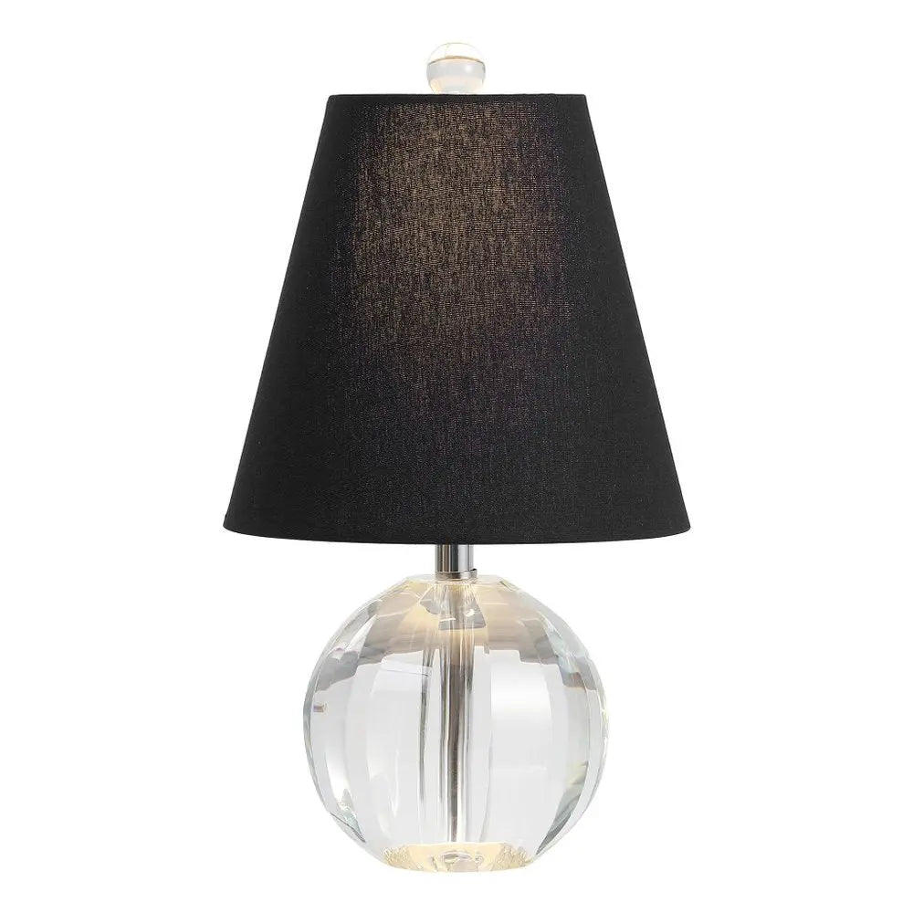 16" Clear Novelty Table Lamp LED With Empire Shade HomeRoots