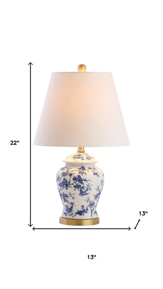 Set of Two 22" Gold Urn Table Lamps LED With Empire Shades HomeRoots