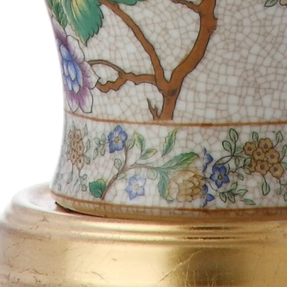 24" Gold Urn Table Lamp LED With Empire Shade HomeRoots