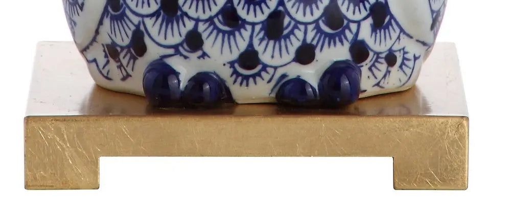 16" Gold Novelty Desk Lamp LED With Drum Shade HomeRoots