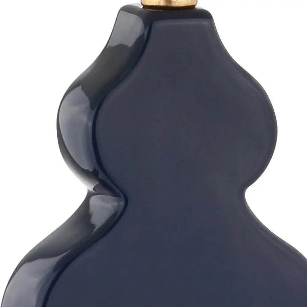 29" Gold Novelty Table Lamp LED With Drum Shade HomeRoots